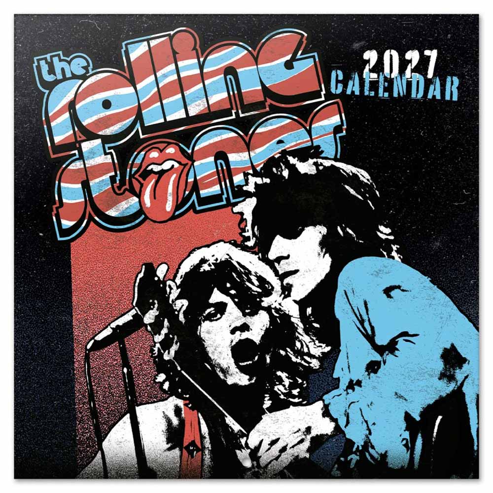 ROLLING STONES - (7月 新譜 記念 ) - 2027 Calendar / 壁掛け